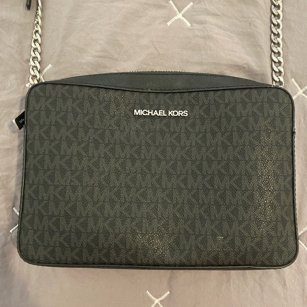 Michael Kors Set Large Logo Crossbody Bag